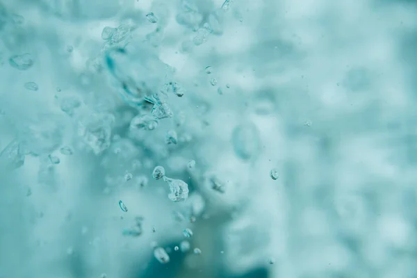 Luftblasen Wasser Schwimmbad Verschwommener Hintergrund Von Wasser Mit Blasen — Stockfoto