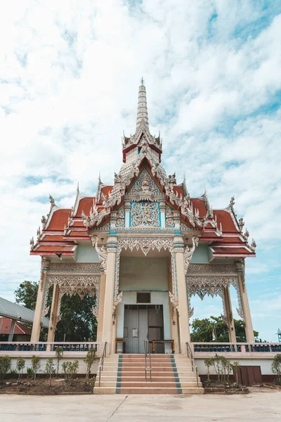 Templo Tailandês Samut Songkhram Tailândia — Fotografia de Stock