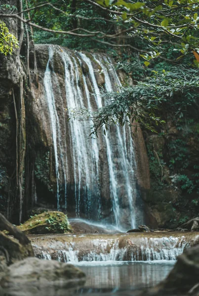 Erawan Şelalesi Ulusal Parkı Kanjanaburi Tayland