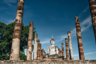 Wat Mahathat Tapınağı Sukhothai Tarihi Parkı, Tayland