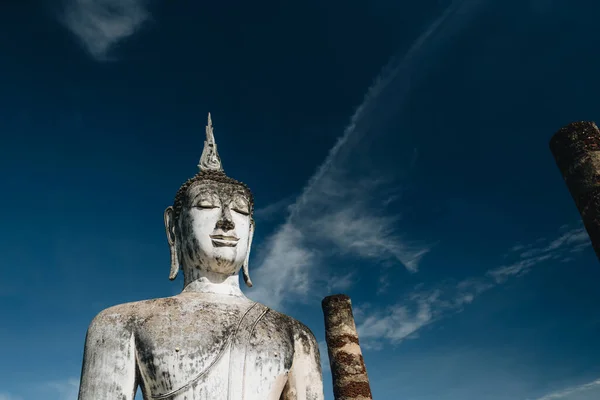 Wat Mahathat Tempio Nel Sukhothai Historical Park Thailandia — Foto Stock