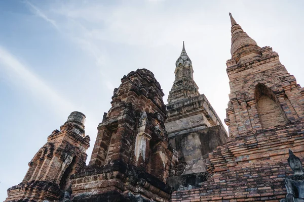 Rovine Storiche Del Tempio Sukhotai Thailandia — Foto Stock