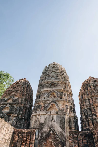 Κεντρικό Παρεκκλήσι Στο Wat Sawai Shukhothai Historical Park Ταϊλάνδη — Φωτογραφία Αρχείου