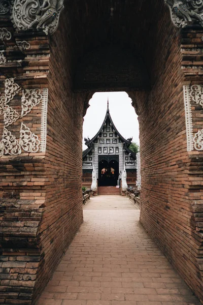 Kuil Wat Lok Moli Chiangmai Thailand — Stok Foto