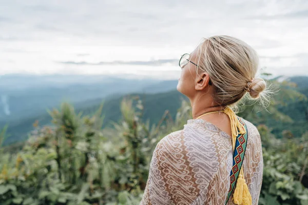 포인트 Doi Pui Viewpoint Doi Suthep Pui 치앙마이 Chiang Mai — 스톡 사진