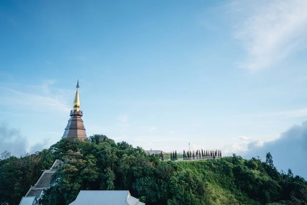 Pagoda Relik Suci Besar Taman Nasional Doi Inthanon Chiang Mai — Stok Foto
