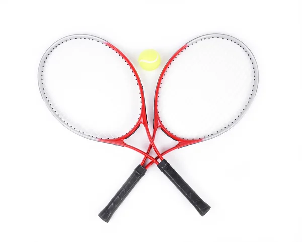 Tenis raketi izole edildi — Stok fotoğraf