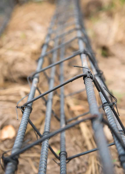 The preparation of the rebar — Stock Photo, Image