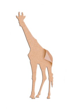 zürafa şekil Anmalık kutular