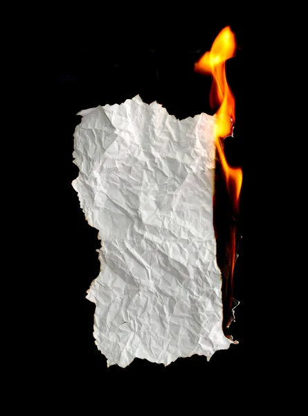 燃焼紙 — ストック写真