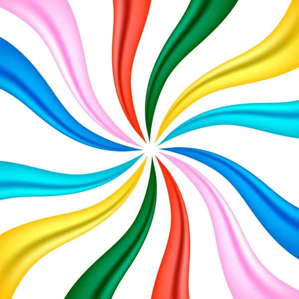 Ruban de tissu coloré — Image vectorielle