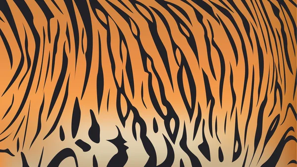 Bengal tiger stripe pattern — Stock Vector