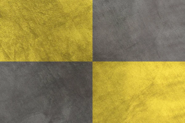 Zachte Gladde Grijze Gele Pluche Fleece Fluwelen Textuur Achtergrond Synthetische — Stockfoto