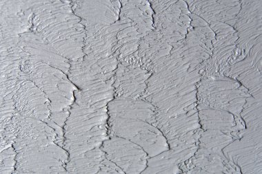 Desen ve arka plan için çimento ve beton dokusu. Gri desenli beton duvar. Boşluğu kopyala