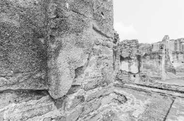 Soyut yıpranmış doku eski alçı rengi açık gri ve yaş