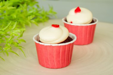 Çikolatalı fincan kek