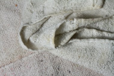 eski beyaz havlu doku ve arka plan