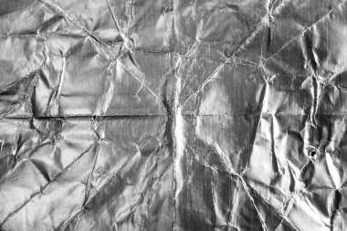 Gümüş folyo dokulu ve arka plan