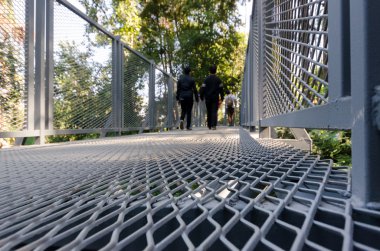 Kraliçe sirikit Botanik Bahçesi Chiang Mai, Thailan gölgelik yürür