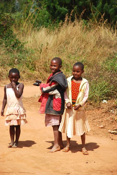 Kilolo dağın Tanzanya - Afrika 17 çocuk — Stok fotoğraf