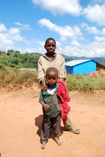 Kilolo dağın Tanzanya - Afrika 46 çocuk — Stok fotoğraf