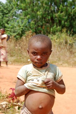 Kilolo dağın Tanzanya - Afrika 31 çocuk