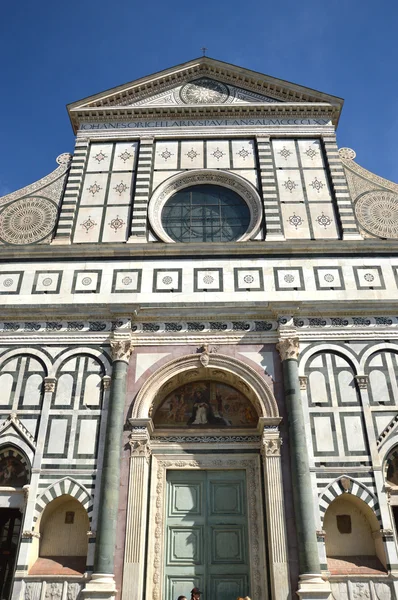 Церковь "Санта Мария Новелла" Флоренции - Тоскана - Италь — стоковое фото
