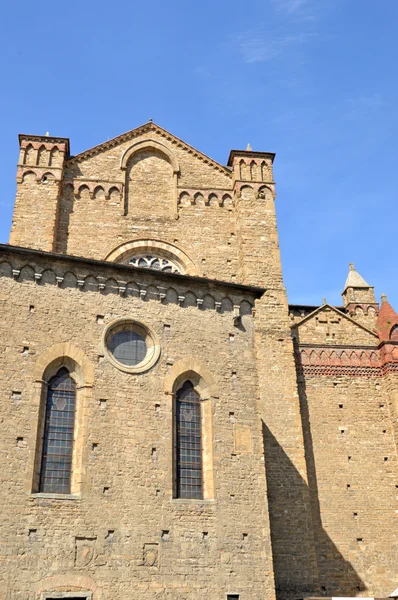 Detail van de kerk van Santa Maria Novella in Florence - Tuscany - — Stockfoto