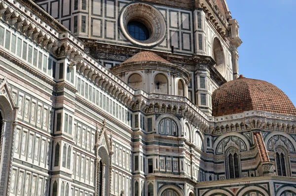 Vista de la catedral de Florencia-Toscana-Italia —  Fotos de Stock