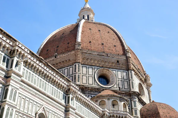 Glimpse of the cathedral of Florence-Tuscany-Italy — Stock Photo, Image