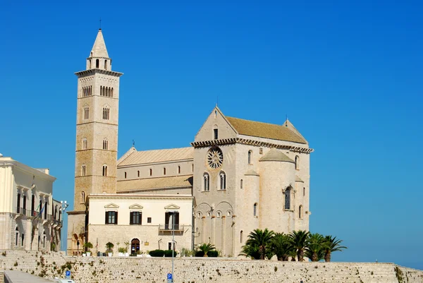 Romański kościół gmina w prowincji Apulia - Włochy — Zdjęcie stockowe