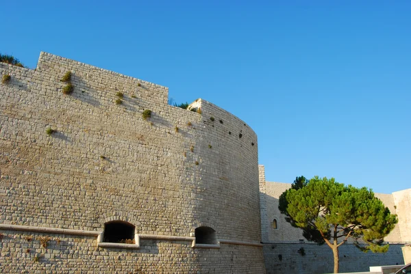 Het Zwabisch kasteel van Trani in Apulië - Italië — Stockfoto