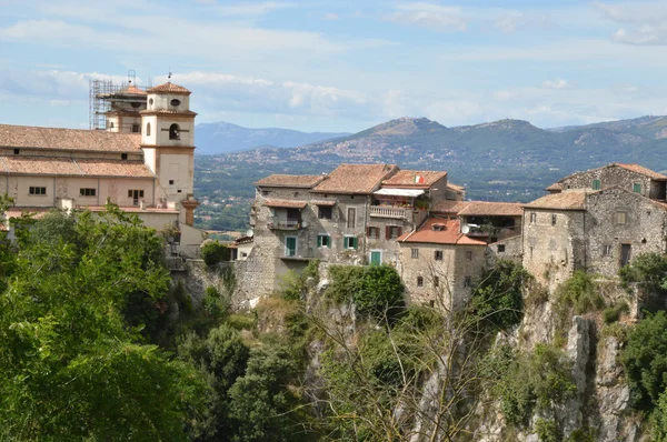 Θέα από την πόλη της Artena στην περιοχή του Λάτσιο - Ιταλία — Φωτογραφία Αρχείου