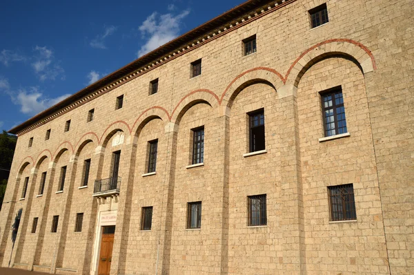 Náboženské Architektury Klášter Údolí Benediktinské Kláštery Subiaco Lazio Itálie — Stock fotografie