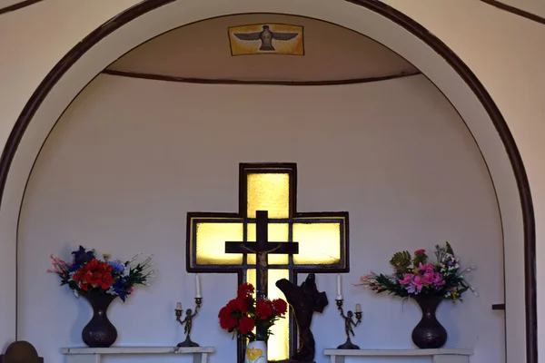 Small votive chapel of war martyrs in Palestrina - Rome — Stock Photo, Image