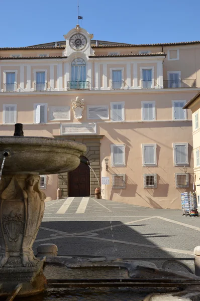 Apoštolský palác Castel Gandolfo ústředí papa — Stock fotografie