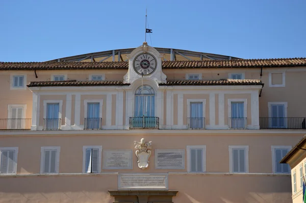 Apoštolský Palác Castel Gandolfo Sídlo Papeže Dovolená Lazio — Stock fotografie
