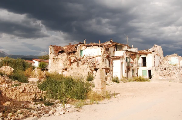 September 2016 Land Centrala Italien Umbrien Lazio Abruzzo Italien Efter — Stockfoto