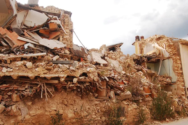 September 2016 Country Central Italy Umbria Lazio Abruzzo Italy Earthquake — Stock Photo, Image