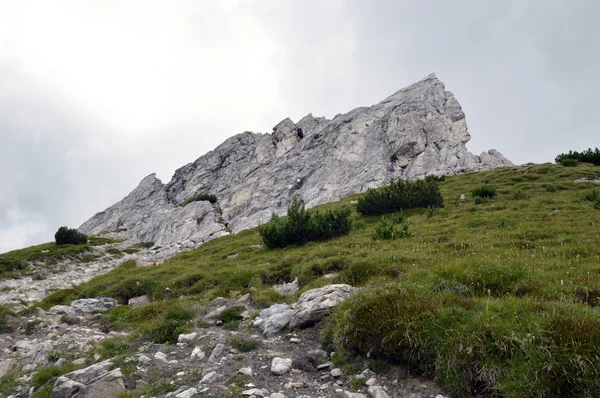 Paisagem de montanha entre os picos de Adamello — Fotografia de Stock