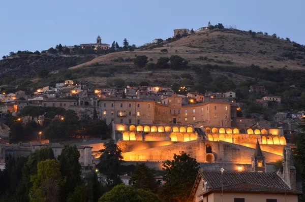 View of the City of Palestrina - Rome — Stock Photo, Image