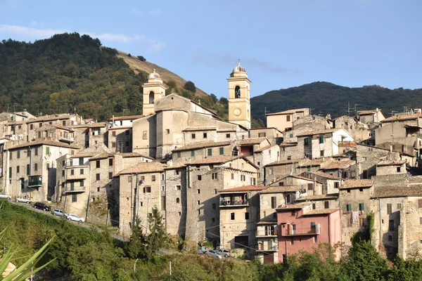 Utsikt över Piglio vin land - Lazio - Italien — Stockfoto