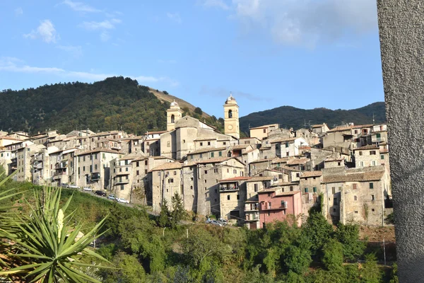 Blick auf piglio Weinland - Latium - Italien — Stockfoto