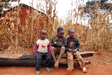 pomerini Köyü Tanzanya çocuklarda günlük yaşam anları