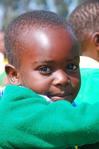 The play of kindergarten children of the Village of Pomerini-Tan — Stock Photo, Image