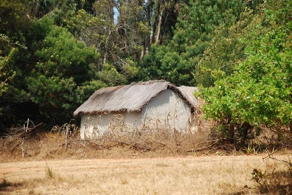 Case e case nel villaggio di Pomerini in Tanzania-Africa — Foto Stock