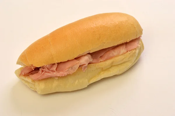Het broodje ham — Stockfoto
