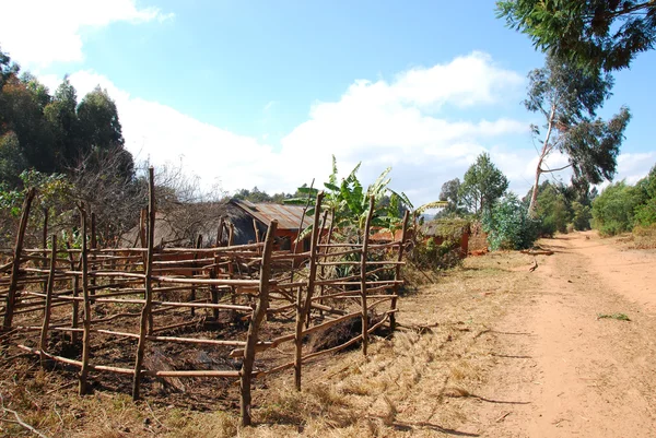 Agrarische landschap in Tanzania - Afrika — Stockfoto