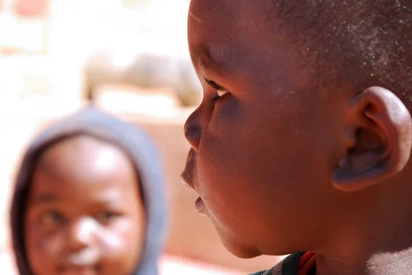 The children of the Franciscan Mission of the Village of Pomerin — Stock Photo, Image