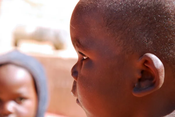 The children of the Franciscan Mission of the Village of Pomerin — Stock Photo, Image